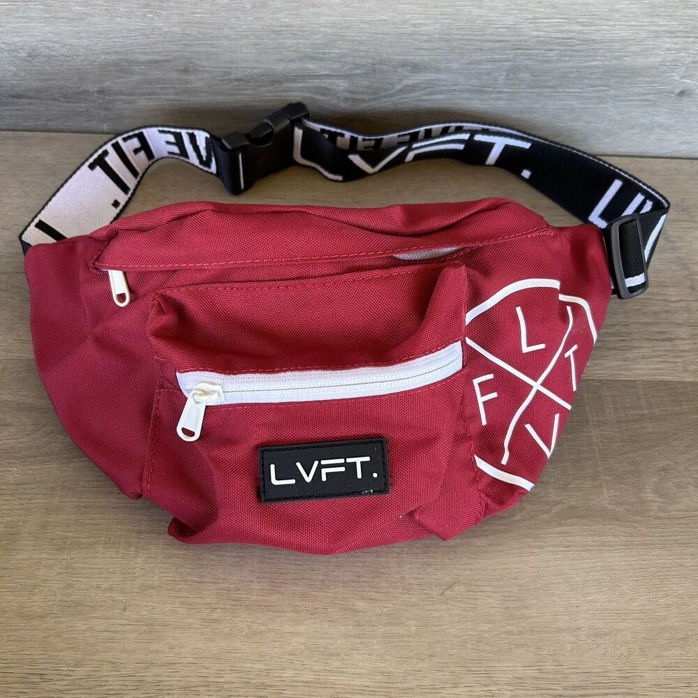 Live Fit LVFT Unisex Fanny Pack Red Approx 13 x 7 x 3